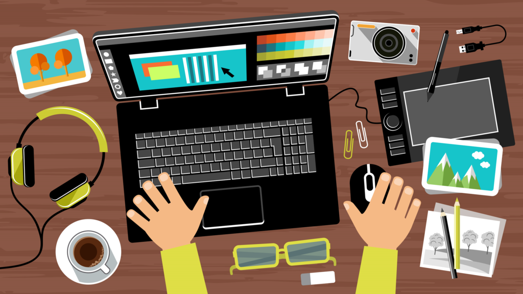 Work Space of an Instructional Designer